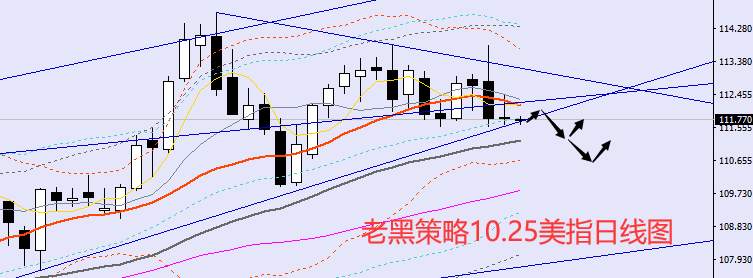 老黑策略：10.25外汇、黄金、原油分析策略