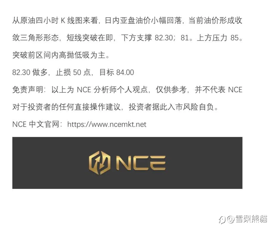 【NCE】2022.1024评论：航运限制或推升油价，收敛三角形态突破在即