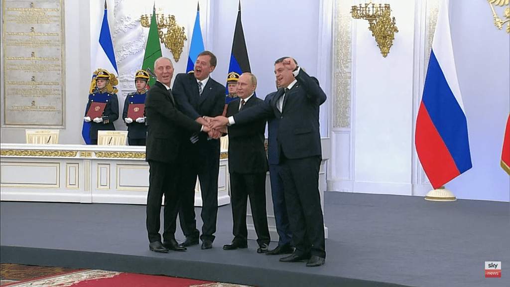 Ông Putin: Nga có thêm 4 vùng mới