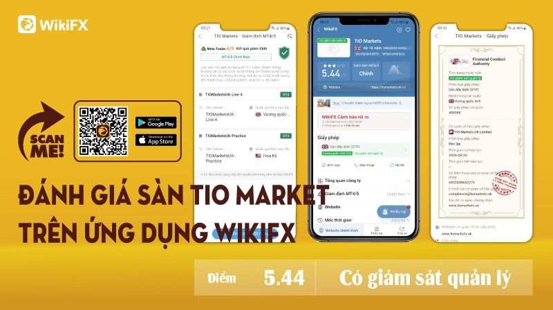 WIKIFX REVIEW - ĐÁNH GIÁ SÀN TIO MARKETS MỚI NHẤT