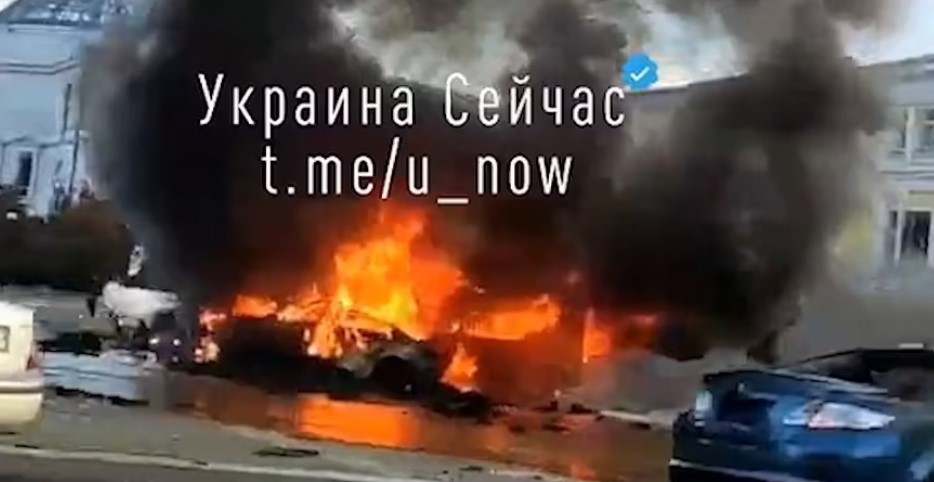Nổ lớn rung chuyển thủ đô Kiev