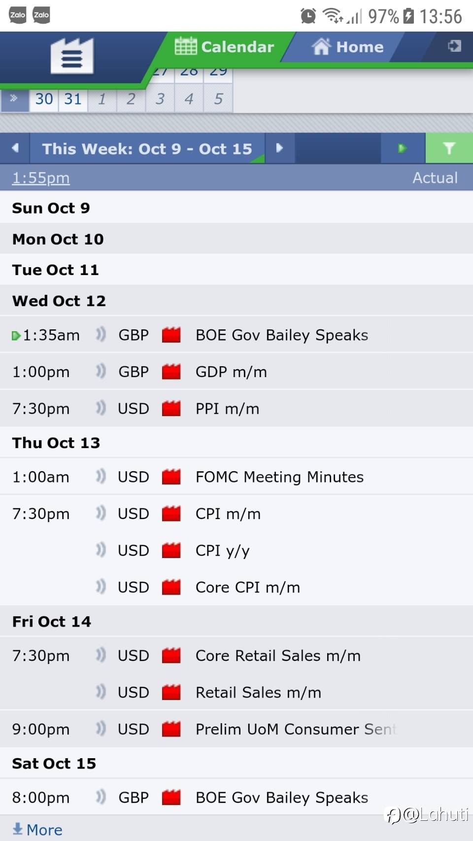 MARKET NEWS 10 - 14/10