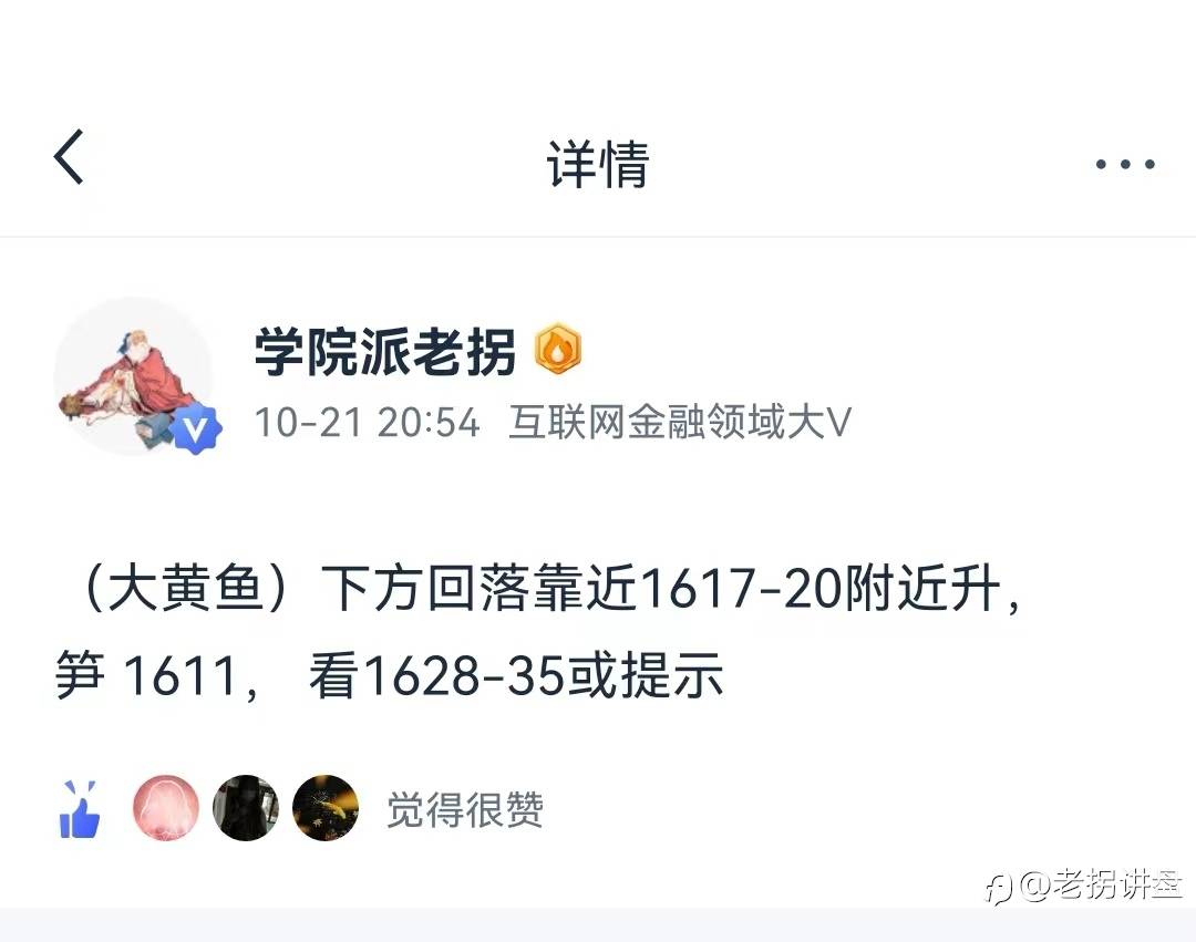 周评：“开盘走势详解”大黄1620中线抄底持有看1680