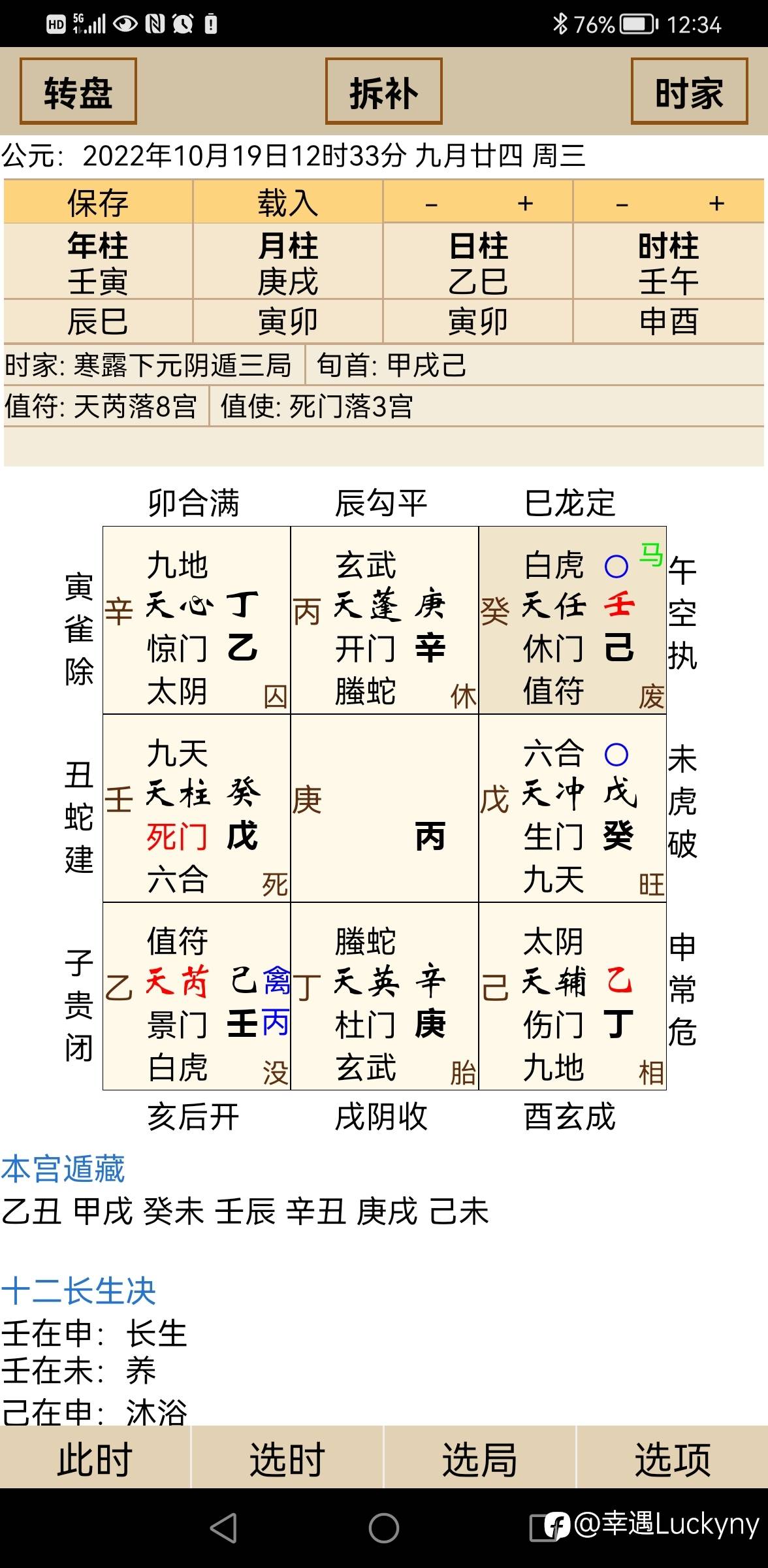 我用奇门遁甲做汇市初探（一）