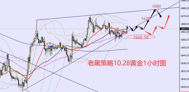 老黑策略：10.28外汇、黄金、原油分析策略