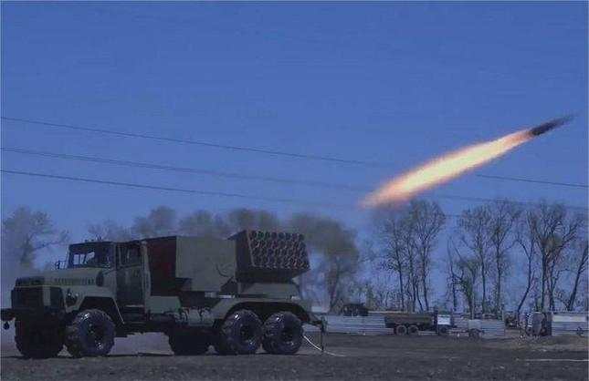 'Hỏa thần nhiệt áp' Cheburashka khai hỏa ở miền Đông Ukraine