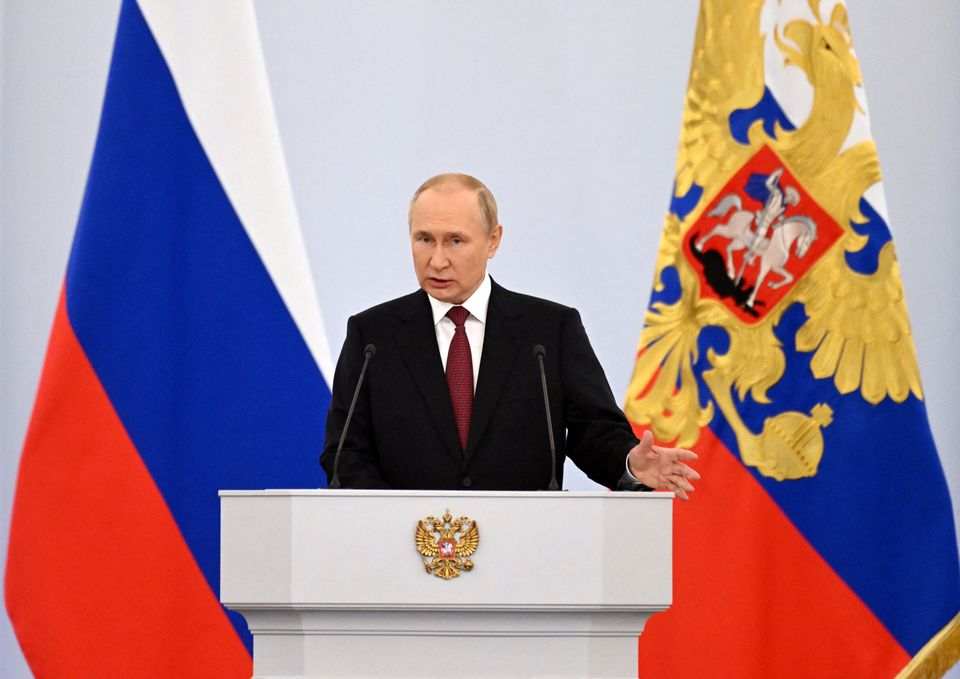 Ông Putin: Nga có thêm 4 vùng mới