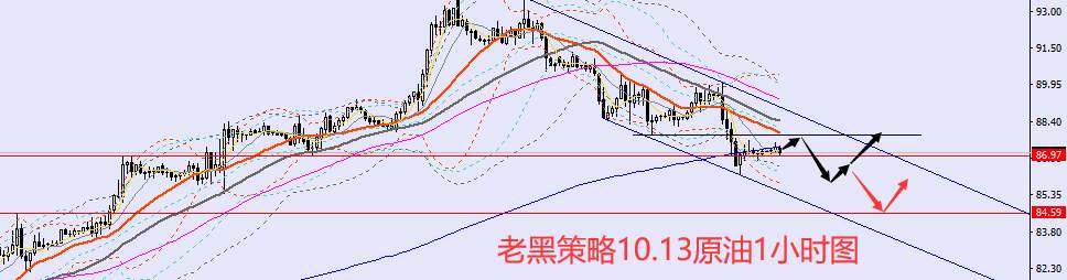 老黑策略：10.13外汇、黄金、原油分析策略