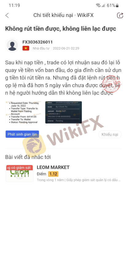 TOP 3 SÀN GIAO DỊCH FOREX TẠI VIỆT NAM BỊ TỐ CÁO NHIỀU NHẤT THÁNG 9 - WIKIFX