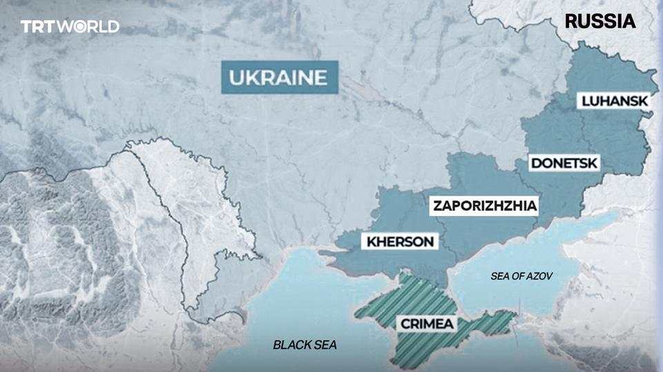 Nga thông báo về cách xác định địa giới để sáp nhập Kherson, Zaporizhia
