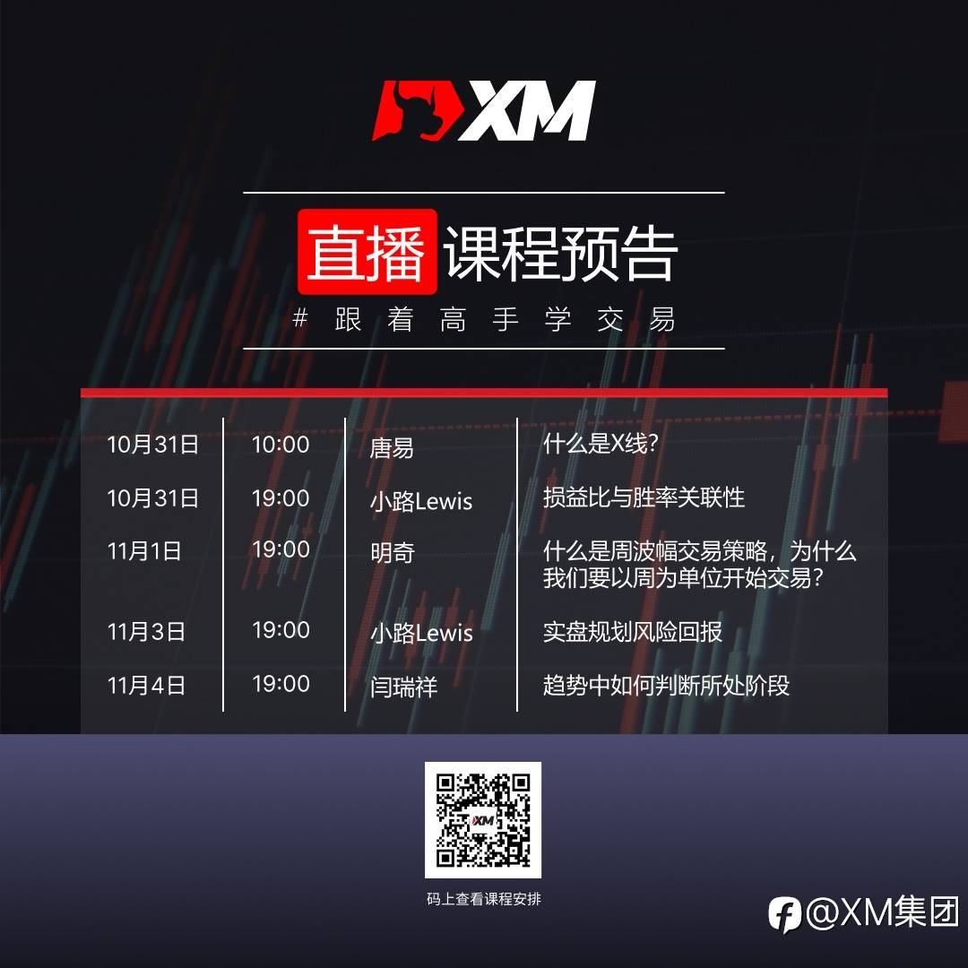 中文在线直播课程，本周预告（10/31-11/4）