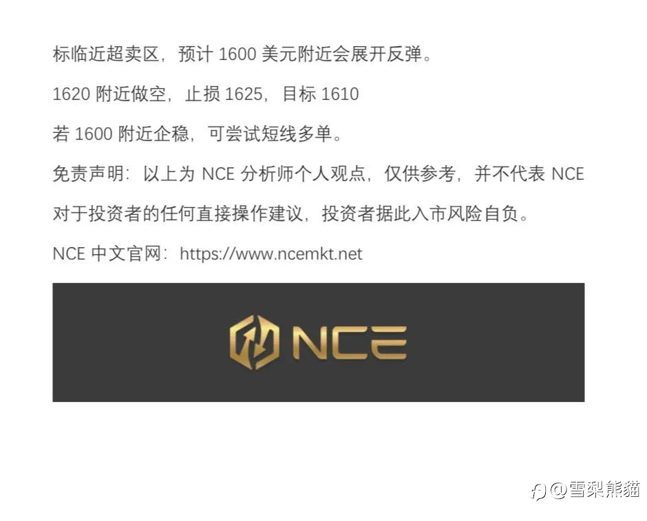 【NCE】2022.1021评论：加息预期持续发酵，黄金遭抛售测试前低