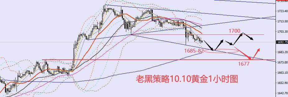 老黑策略：10.10外汇、黄金、原油分析策略