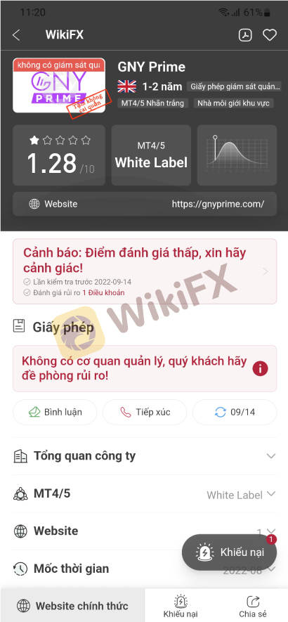 TOP 3 SÀN GIAO DỊCH FOREX TẠI VIỆT NAM BỊ TỐ CÁO NHIỀU NHẤT THÁNG 9 - WIKIFX