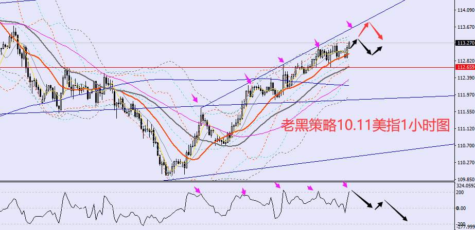 老黑策略：10.11外汇、黄金、原油分析策略