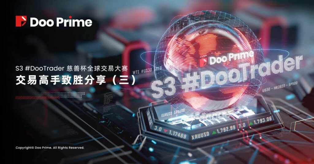 精彩活动 | S3 #DooTrader 经典组季军比赛未结便盈利出金$25,000，以精湛技术持重仓致胜