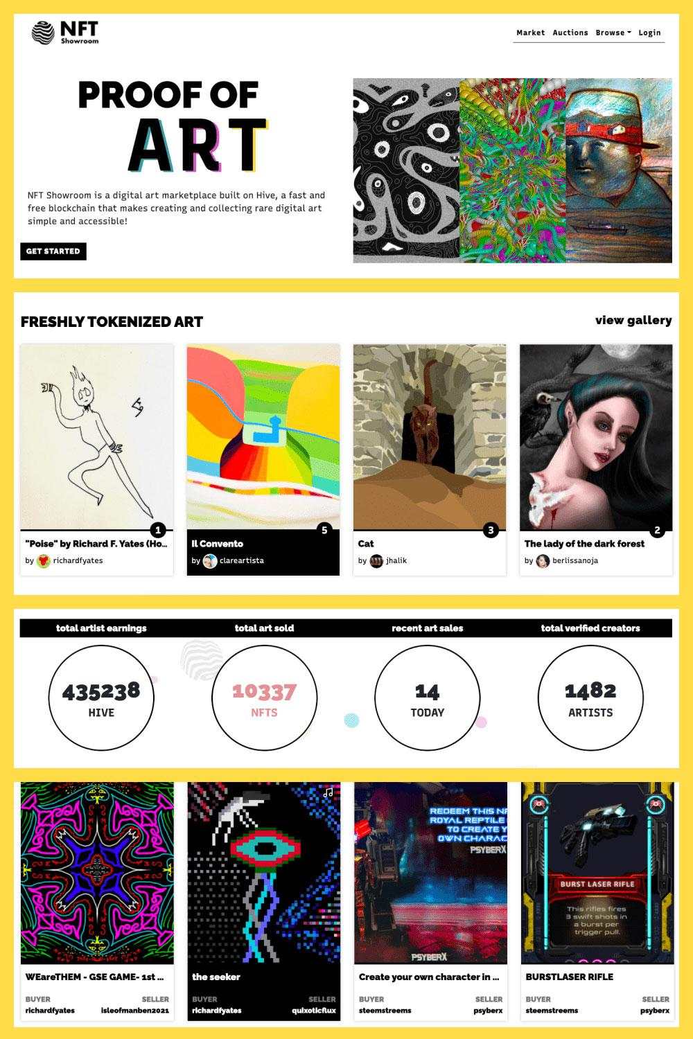 12 NFT Art Token Marketplace Terbaik untuk Anda Kunjungi