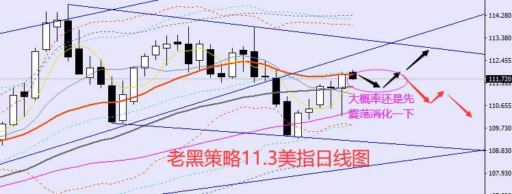 老黑策略：11.3外汇、黄金、原油分析策略