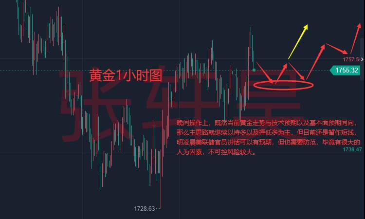 张轩昊：美联储官员轮番开嗓 为下一步加息做引导？黄金还在蓄势！