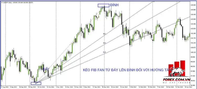 Fibonacci Fan là gì? Chiến lược giao dịch hiệu quả với Fibonacci Fan