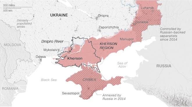Quan chức Ukraine dự đoán trận đánh ác liệt nhất với Nga sắp diễn ra ở Kherson