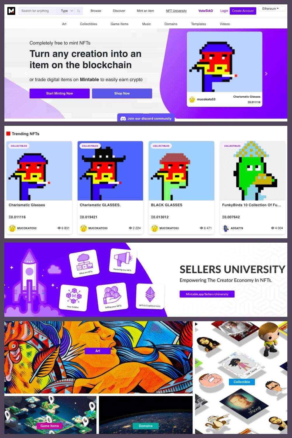 12 NFT Art Token Marketplace Terbaik untuk Anda Kunjungi