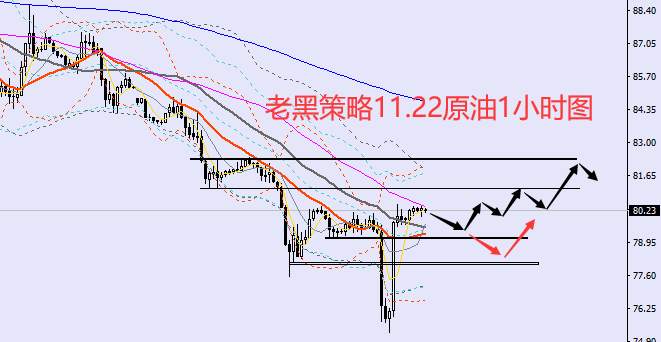 老黑策略：11.22外汇、黄金、原油分析策略