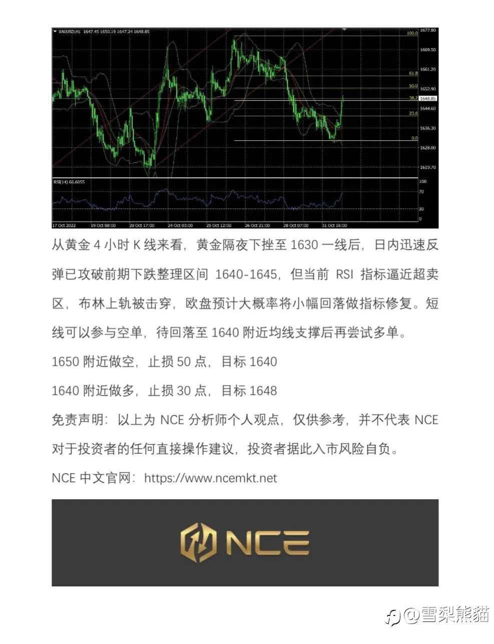 【NCE】2022.1101评论：就业市场决定加息幅度，黄金短线触底反弹