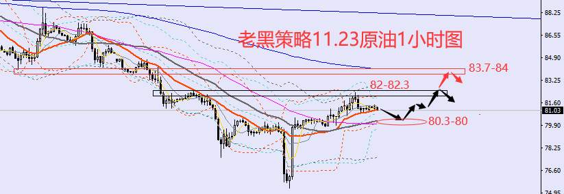 老黑策略：11.23外汇、黄金、原油分析策略