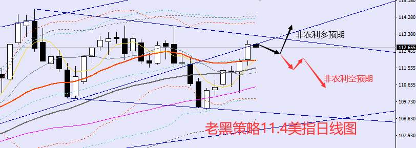 老黑策略：11.4外汇、黄金、原油分析策略