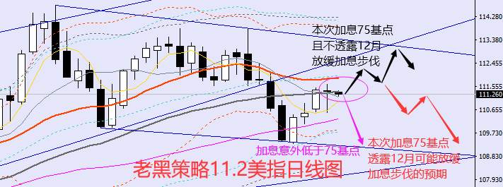 老黑策略：11.2外汇、黄金、原油分析策略