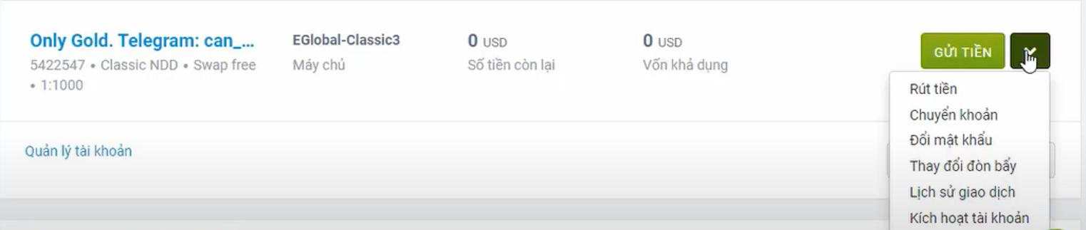 Hướng dẫn nạp rút tiền sàn Forex4you bằng Internet Banking, Ngân lượng