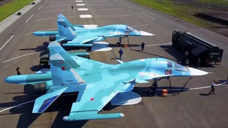 Không quân Nga nhận lô tiêm kích bom Su-34 uy lực sau khi đẩy nhanh sản xuất vũ khí
