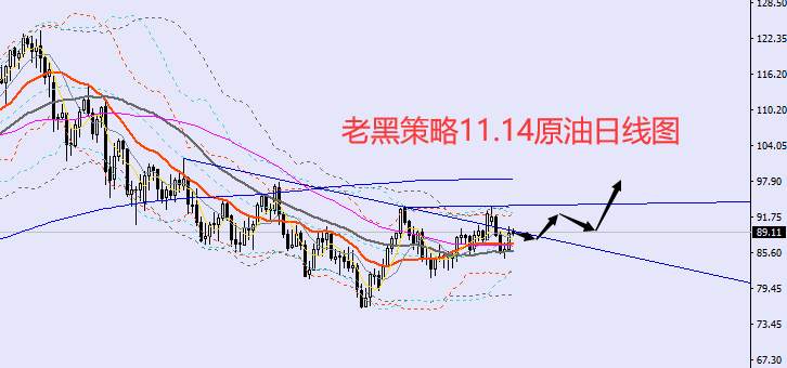 老黑策略：11.14外汇、黄金、原油分析策略