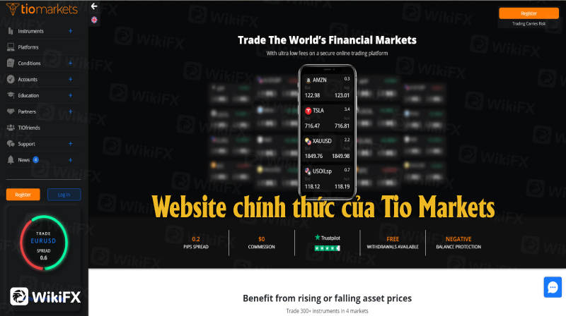 WIKIFX REVIEW - ĐÁNH GIÁ SÀN TIO MARKETS MỚI NHẤT