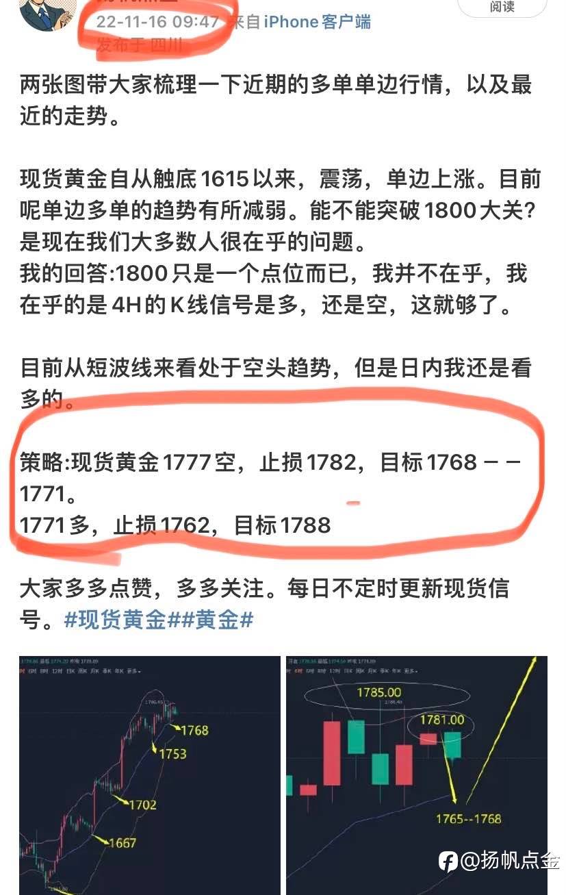 现货黄金交易策略