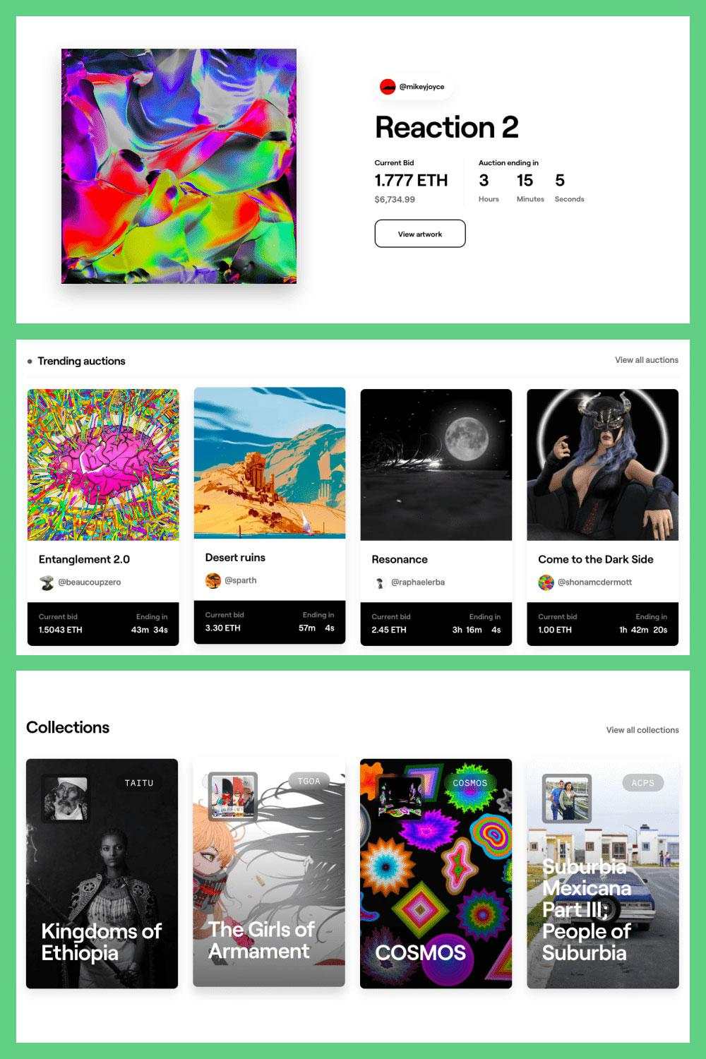 12 NFT Art Token Marketplace Terbaik untuk Anda Kunjungi
