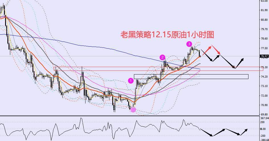老黑策略：12.15外汇、黄金、原油分析策略