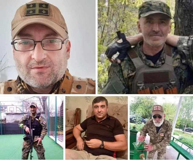 Bị quân đội Nga bao vây gần Bakhmut, 5 lính Gruzia tham chiến ở Ukraine thiệt mạng