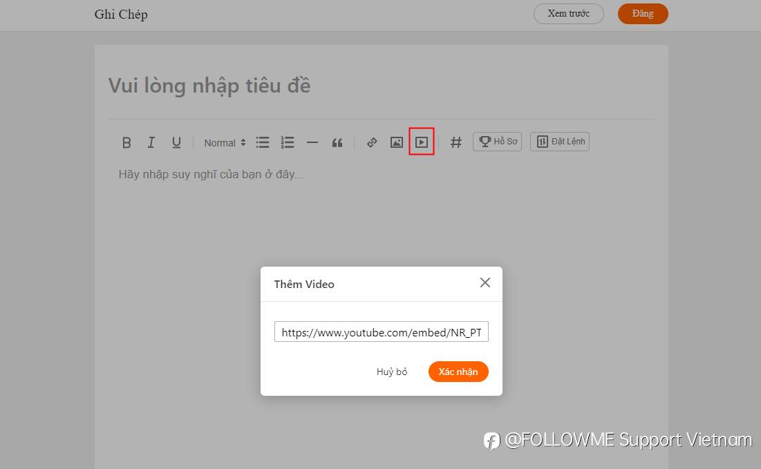 FOLLOWME | Sự Kiện Video Trên YouTube Được Ra Mắt!