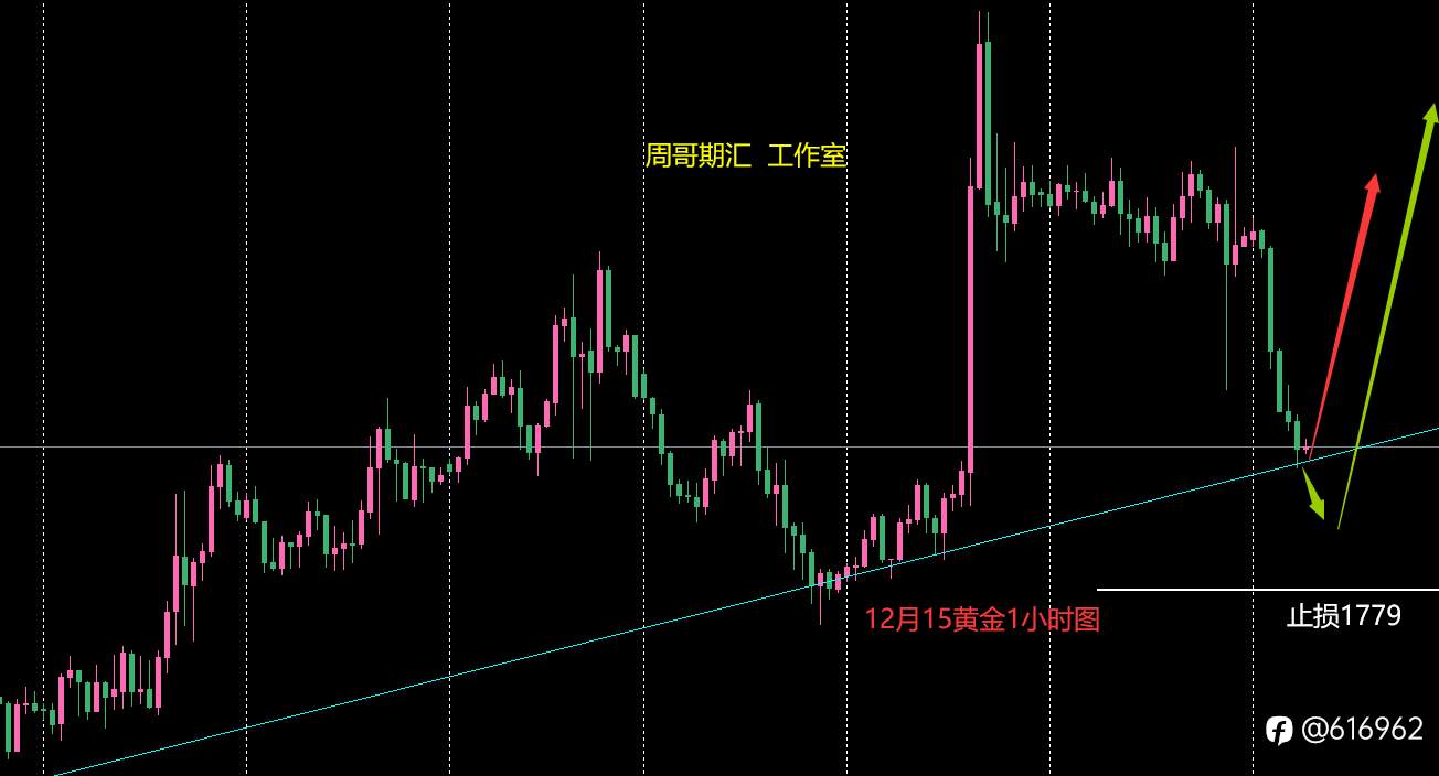 周哥期汇:12月15黄金1790多