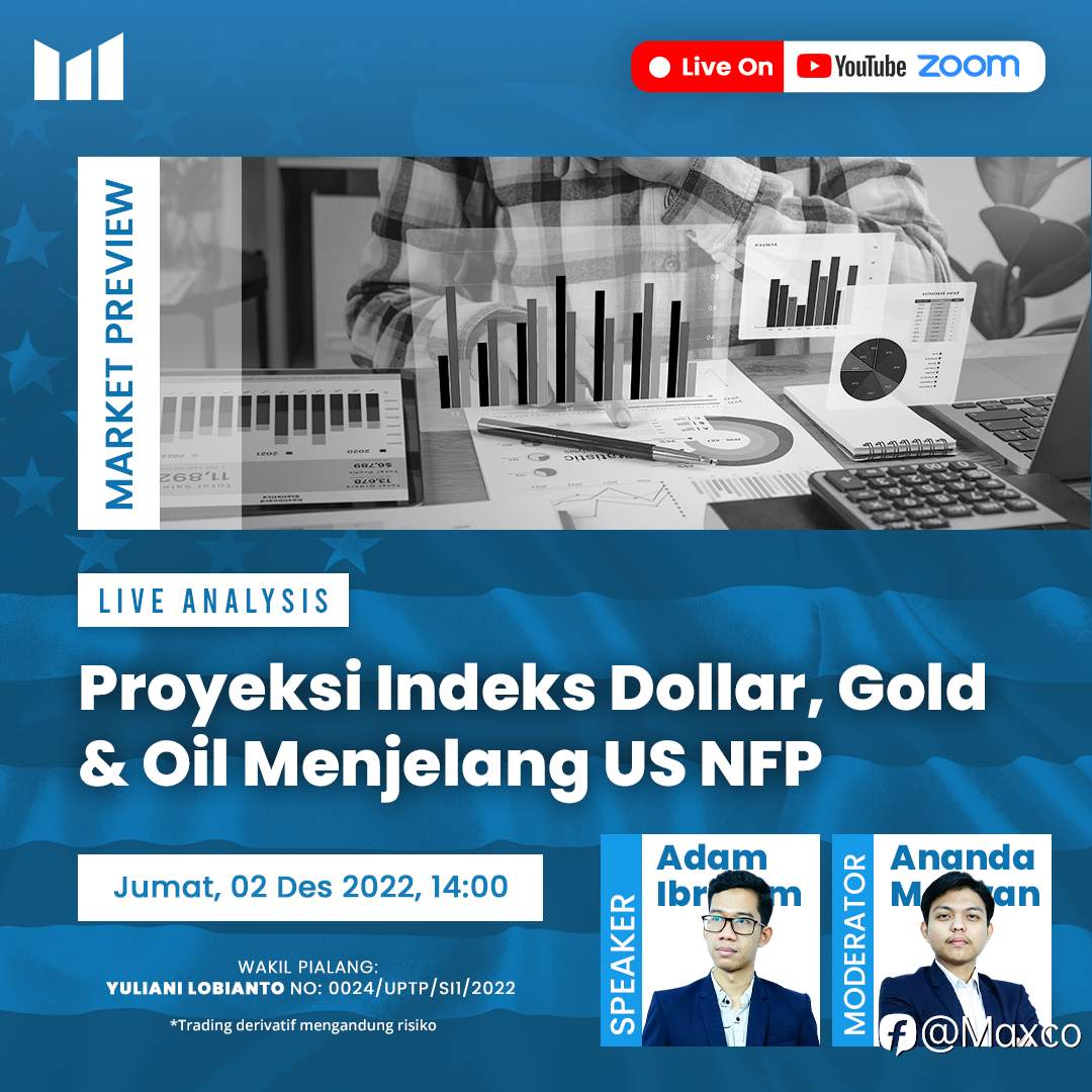 Live Analysis: Proyeksi Indeks Dollar, Gold & Oil Menjelang US NFP