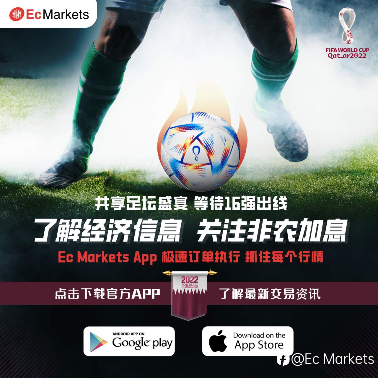 Ec Markets 手机APP已正式上线！