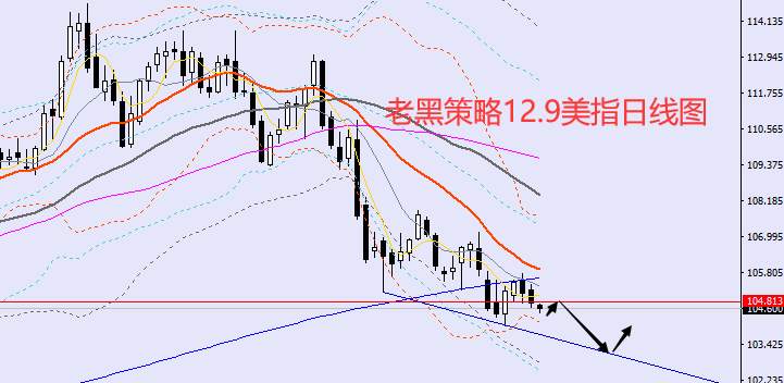 老黑策略：12.9外汇、黄金、原油分析策略