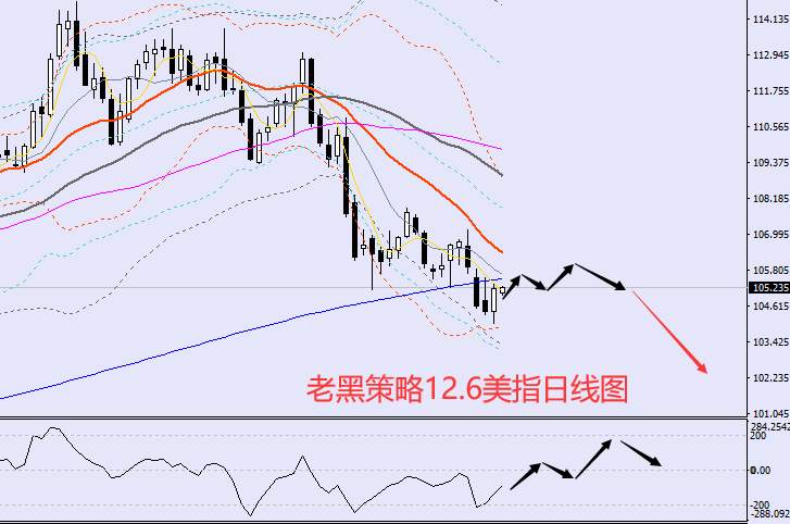 老黑策略：12.6外汇、黄金、原油分析策略