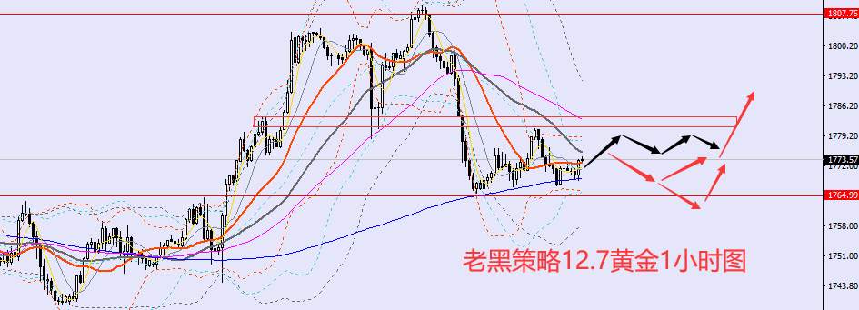 老黑策略：12.7外汇、黄金、原油分析策略