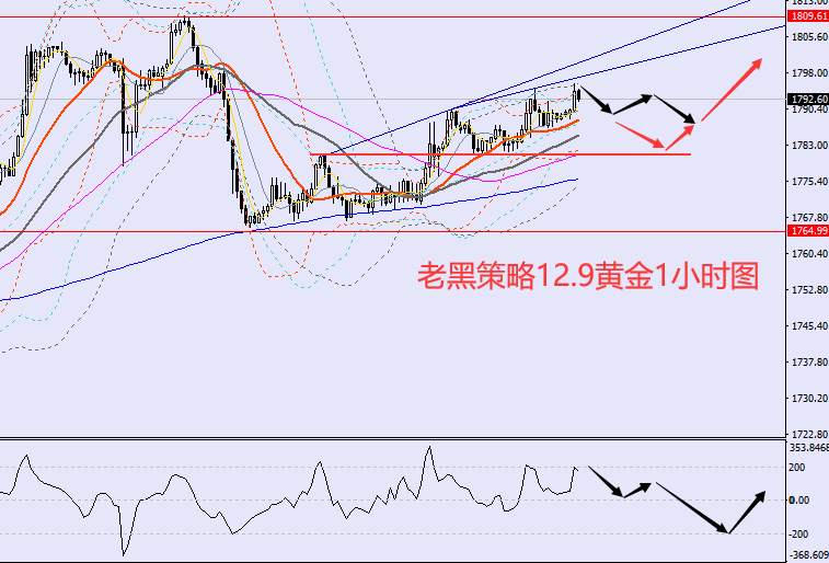 老黑策略：12.9外汇、黄金、原油分析策略