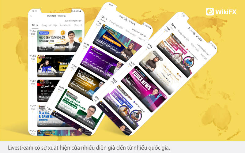 TẶNG SÁCH TÀI CHÍNH KHI XEM LIVESTREAM TRÊN ỨNG DỤNG TRA CỨU SÀN GIAO DỊCH FOREX TOÀN CẦU