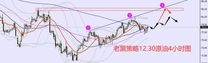 老黑策略：12.30外汇、黄金、原油分析策略