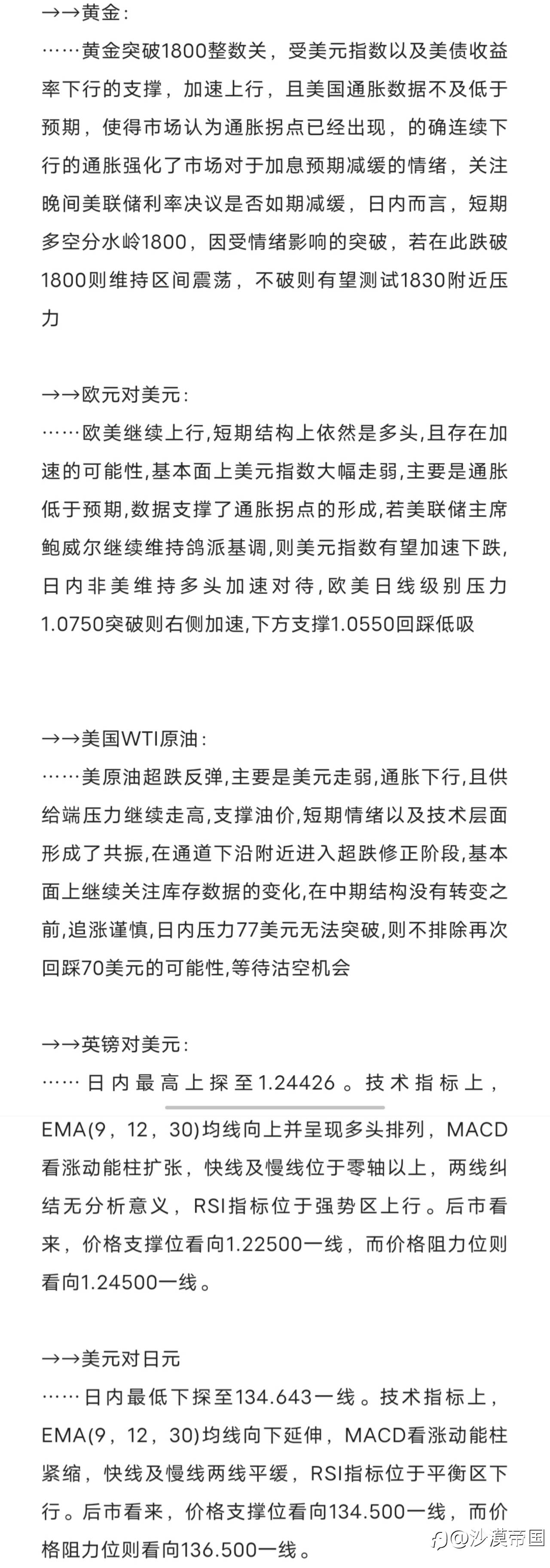 2022.12.14外汇每日交易策略
